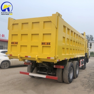 2016 Χρησιμοποιούμενο Sino Dump Truck LHD Rhd πίσω άξονας Hc16 Μηχανή Wd615.47.D12.42 375HP 371HP