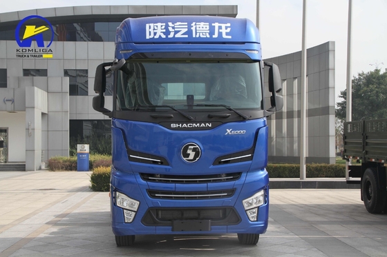 Shacman 6X4 20tons 380HP 420HP Δέκα τροχούς τρακτέρ ρυμουλκούμενο κεφαλή φορτηγό με κατανάλωση