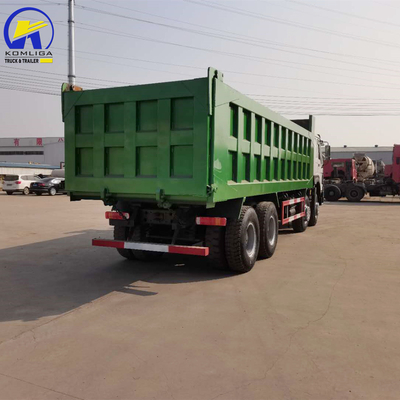 420HP Sinotruk 12 τροχούς 8X4 HOWO Τρόφο τύππερ Χρησιμοποιείται 50 τόνοι 40 τόνοι 8500*2500*3400mm