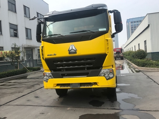 Σχεδιασμός ακτίνων ελαστικών 420HP 371HP Sinotruk HOWO A7 Tipper Truck 6X4 Euro 2 Πρότυπο εκπομπών