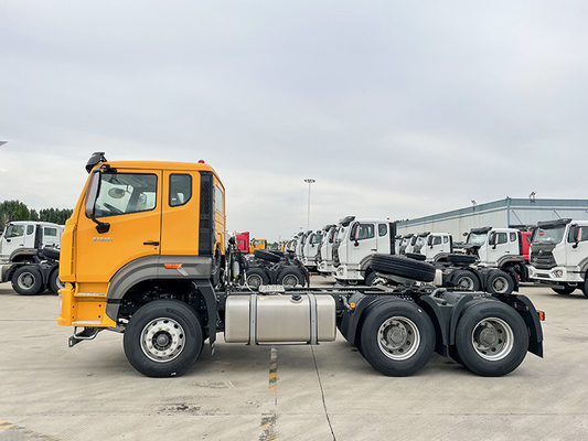 40-60 τόνων χωρητικότητα φόρτωσης Sinotruk HOWO 3 άξονες ρυμουλκούμενο κεφάλι φορτηγού με απόδοση