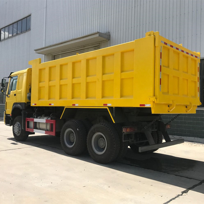 CNHTC 6X4 φορτηγό με 9 τόνους δυναμική φόρτωσης με εμπρόσθιο άξονα και διάμετρο 20cbm