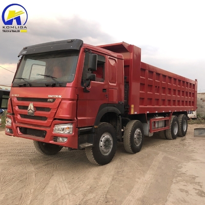 Sinotruk 8X4 φορτηγό 40t αριστερό σύστημα κίνησης για μεγάλα κατασκευαστικά έργα