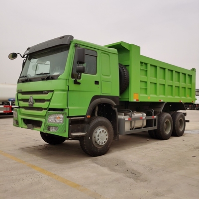371HP HOWO φορτηγό με υδραυλική ανύψωση και Wd615.47.D12.42 κινητήρας