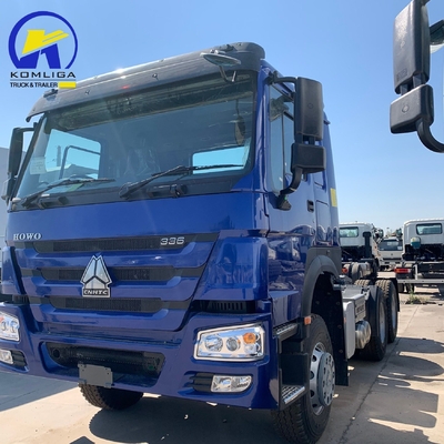 Χρησιμοποιημένο Sinotruk HOWO 6X4 ελαστικό 10 τροχών βαρύ φορτηγό τρακτέρ με κιβώτιο ταχυτήτων Hw19710