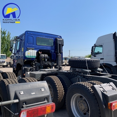 Χρησιμοποιημένο Sinotruk HOWO 6X4 ελαστικό 10 τροχών βαρύ φορτηγό τρακτέρ με κιβώτιο ταχυτήτων Hw19710