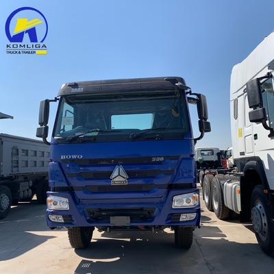 Χρησιμοποιημένο Sinotruk HOWO 6X4 ελαστικό 10 τροχών βαρύ φορτηγό τρακτέρ με κιβώτιο ταχυτήτων Hw19710