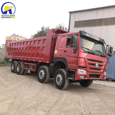 Sinotruk 12 τροχούς Χρησιμοποιείται HOWO 70 τόνων 100 τόνων 8X4 με σχεδιασμό ακτινοειδούς ελαστικού