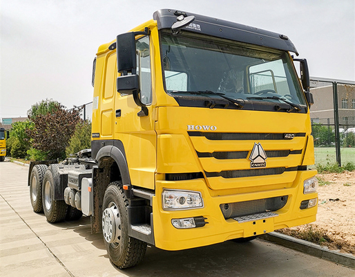 40-60 τόνων χωρητικότητα φόρτωσης Sinotruk HOWO ελκυστήρας φορτηγό κεφαλή για ρυμουλκούμενο Wd615.47 κινητήρας