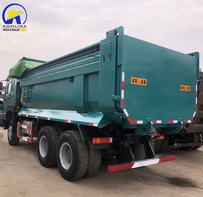 Sinotruk HOWO ZZ3257N3847A 3 τροχών μεταχειρισμένο φορτηγό με 21-30 τόνους χωρητικότητας φορτίου