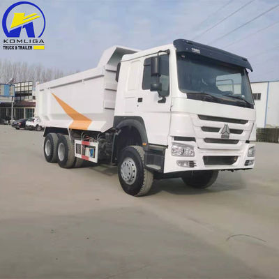 Sinotruk HOWO ZZ3257N3847A 3 τροχών μεταχειρισμένο φορτηγό με 21-30 τόνους χωρητικότητας φορτίου