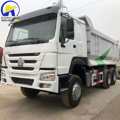 Sinotruk HOWO ZZ3257N3847A 3 τροχών μεταχειρισμένο φορτηγό με 21-30 τόνους χωρητικότητας φορτίου