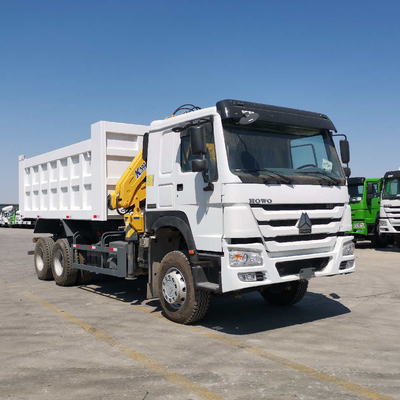 HF9 μπροστινός άξονας HOWO Sino Dump Truck με γερανό σε προσιτή τιμή