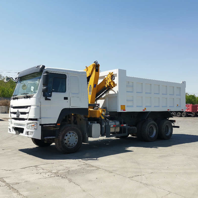 HF9 μπροστινός άξονας HOWO Sino Dump Truck με γερανό σε προσιτή τιμή
