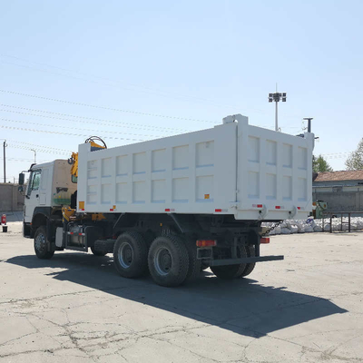 HF9 μπροστινός άξονας HOWO Sino Dump Truck με γερανό σε προσιτή τιμή
