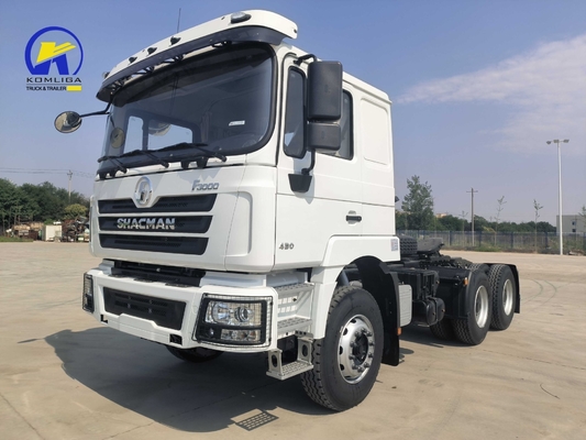 Χρησιμοποιούμενο τρακτέρ φορτηγό Shacman F3000 6X4 10wheeler Semi trailer για την επιχείρησή σας