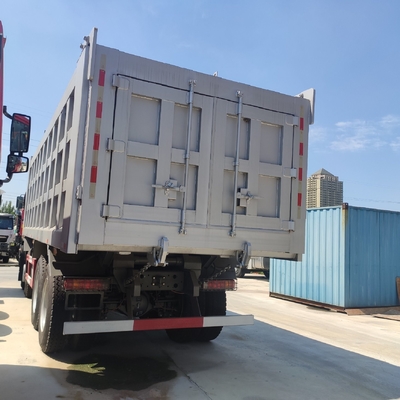 6×4 τροχός οδήγησης Sinotruk HOWO 12 τροχός 25m3 φορτηγό σκουπιδιών με ίππους 351-450hp