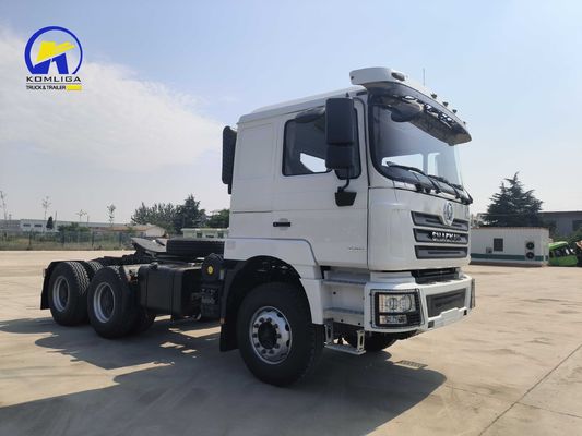 Shacman F3000 Χρησιμοποιείται 6X4 Τρακτέρ Τροχαίο Κεφαλή 10 τροχών με 400L Αλουμινίου πετρελαϊκό δεξαμενόπλοιο