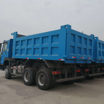 6X4 HOWO 371HP Τελαχιστοφόρος 25 τόνων Τελαχιστοφόρος ντάμπινγκ Τελαχιστοφόρος συντριβής Τελαχιστοφόρος άμμου με πιστοποίηση ISO