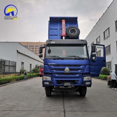 371HP 40 Tons Sinotruk HOWO Heavy Duty/Sand Cargo/Lorry/Tipping/Dumper/Dump/Tipper Truck Οδηγός οδήγησης με κινητήρα