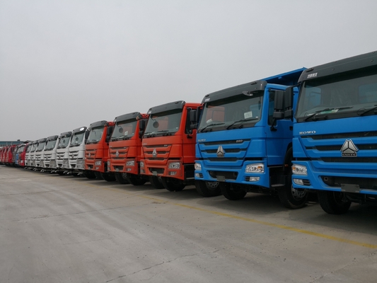 Χειροκίνητο κιβώτιο 2022 Sinotruk HOWO 6X4 Τρακ 371p Dump Truck 18cbm 20cbm