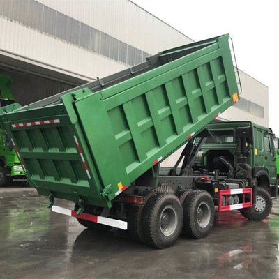 6X4 HOWO Sinotruk 371 φορτηγό ντάμπερ με σύστημα διεύθυνσης Zf8118 και πιστοποίηση ISO
