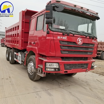 10 τροχούς 6X4 Shacman Dumper Truck για την Κένυα με χειροκίνητη μετάδοση και μεγάλη χωρητικότητα