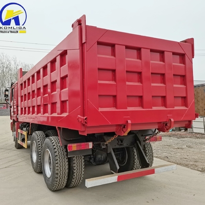 10 τροχούς 6X4 Shacman Dumper Truck για την Κένυα με χειροκίνητη μετάδοση και μεγάλη χωρητικότητα