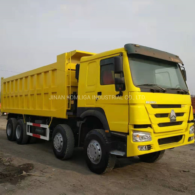Sino Truck 12 Wheeler Rhd LHD 50tons Δεύτερο χέρι 8X4 Χρησιμοποιούμενο HOWO Τράκκα για το δικό σας