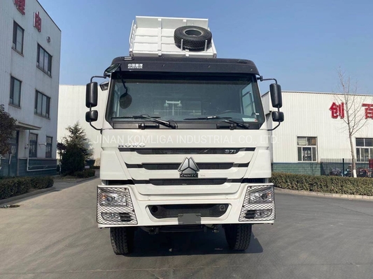 Πιστοποιημένο από το DOT HOWO 6X4 φορτηγό απορριμμάτων με 18m3 χωρητικότητας και εμπρόσθιο στυλ ανύψωσης