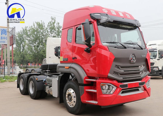Sinotruk HOWO 6*4 Ελκυστήρας με κινητήρα D12.42-20 371 375HP βαρύ φορτηγό μεταχειρισμένων