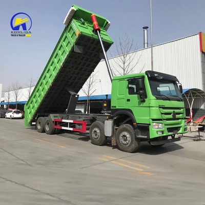 371HP χωρητικότητα κινητήρα&gt;8L Sinotruk HOWO 10 τροχούς 8X4 βαρύ φορτηγό