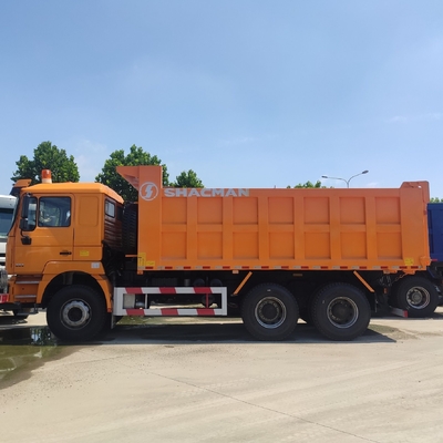 Δεύτερο χέρι Shacman 6X4 10 ελαστικά 20ton 30ton φορτηγό ντάμπερ στην Αφρική 8500*2500*3400mm