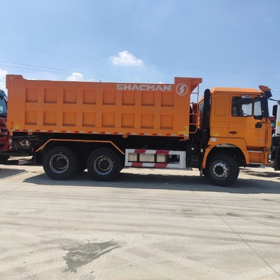 Δεύτερο χέρι Shacman 6X4 10 ελαστικά 20ton 30ton φορτηγό ντάμπερ στην Αφρική 8500*2500*3400mm