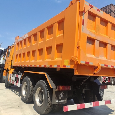 Δεύτερο χέρι Shacman 6X4 10 ελαστικά 20ton 30ton φορτηγό ντάμπερ στην Αφρική 8500*2500*3400mm