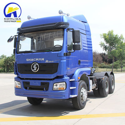Πουλήστε Shacman 6X4 βαρύ φορτίο τρακτέρ φορτηγό κεφάλι με αναλογία ταχύτητας 5,45 Euro2 εκπομπή