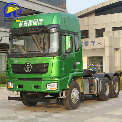 Πουλήστε Shacman 6X4 βαρύ φορτίο τρακτέρ φορτηγό κεφάλι με αναλογία ταχύτητας 5,45 Euro2 εκπομπή