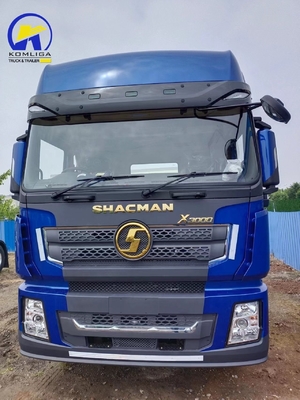 F3000 3 άξονες Shacman ελκυστήρα με άλογα 351-450hp Πρότυπο εκπομπών Euro 2