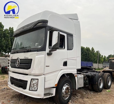 F3000 3 άξονες Shacman ελκυστήρα με άλογα 351-450hp Πρότυπο εκπομπών Euro 2