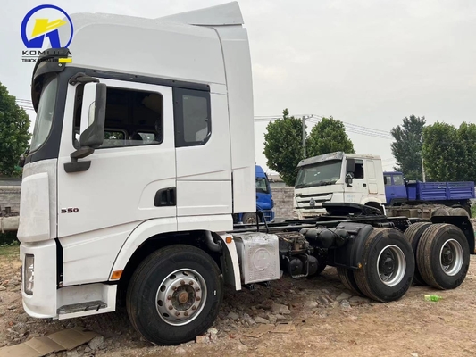 F3000 3 άξονες Shacman ελκυστήρα με άλογα 351-450hp Πρότυπο εκπομπών Euro 2