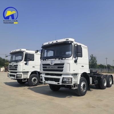 6X4 και Χρησιμοποιούμενο Shacman Τρακτέρ Truck Head Shacman Truck για την καμπίνα F3000 Flat-Roof Cab