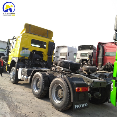 Zz4257s3241W 6X4 420 HP Ντίζελ κινητήρας HOWO ελκυστήρας ρυμουλκούμενο κεφάλι φορτηγού για την απόδοση