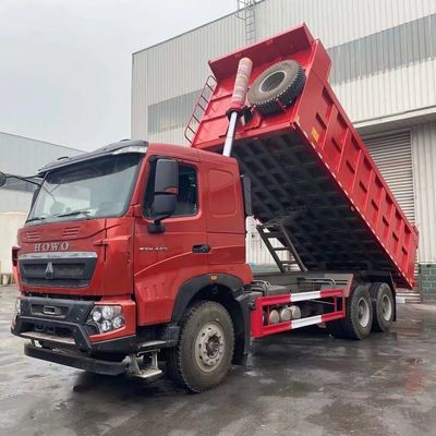 Χρησιμοποιούμενο φορτηγό βυθόφορο Sinotruk HOWO 6X4 βαρέων βαρών με πρότυπο εκπομπών Euro 2