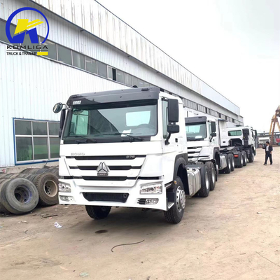 Προσαρμογή Sinotruk HOWO 6X4 371HP 375HP 380HP Τρακτόρα ρυμουλκούμενο φορτηγό με Rhd και LHD