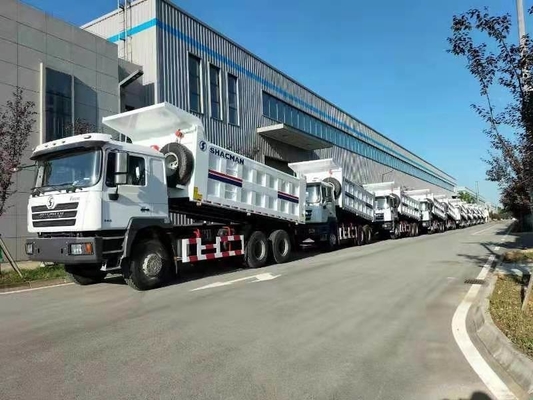 10 τροχούς 6*4 φορτηγό με καμπίνα Hw76 και 10 εφεδρικά ελαστικά από το Shacman Heavy Truck