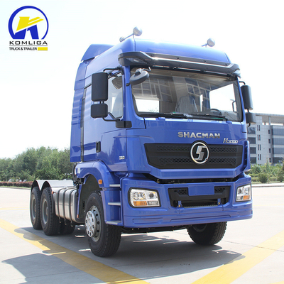 Χρησιμοποιημένο 6X4 H2000 X3000 Shacman Tractor Truck Head με κινητήρα ντίζελ και ελαστικά 12r22.5