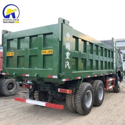 Ανθεκτικό Sinotruk HOWO Χρησιμοποιούμενο 371/375HP 40t φορτηγό σκουπιδιών με 6X4 20 κύβ.