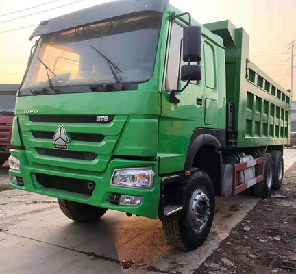 Ανθεκτικό Sinotruk HOWO Χρησιμοποιούμενο 371/375HP 40t φορτηγό σκουπιδιών με 6X4 20 κύβ.