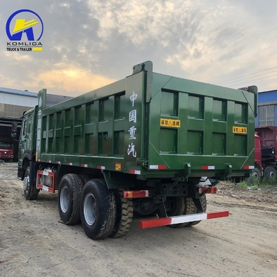 Ανθεκτικό Sinotruk HOWO Χρησιμοποιούμενο 371/375HP 40t φορτηγό σκουπιδιών με 6X4 20 κύβ.