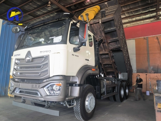Βαρύ φορτίο HOWO 351-450HP Τρακ 6X4 Τρακ που χρησιμοποιείται με επιλογές προσαρμογής